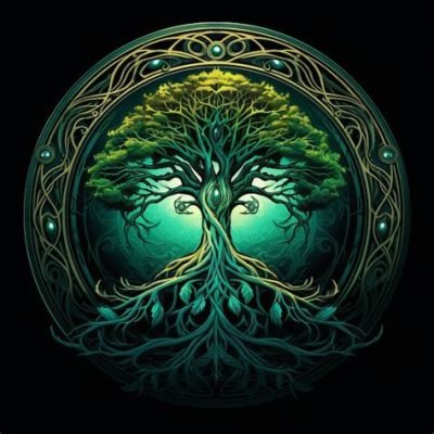  L’Arbre de Vie : Une Énigme de Symbolique Mystique et une Harmonie Colorée Sublime!