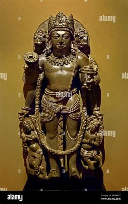  Le Visage Divin de Vaikuntha! Une Étude sur la Spiritualité Sculpturale du VIIème Siècle en Inde